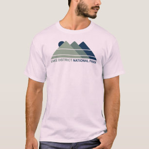 T-shirt Lake District National Park Mountain Sun