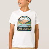 T-shirt Lake District National Park Wasdale Head England (Devant)