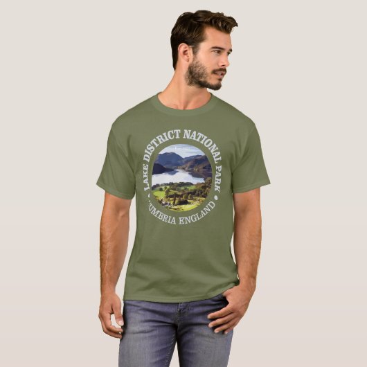T-shirt Lake District NP (Devant entier)