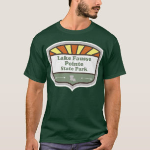 T-shirt Lake Fausse Pointe State Park Louisiana LA Badge V