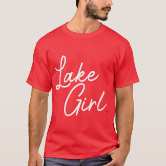 T-shirt Lake Fun Fishing Boating Sailing Camping Outr fami