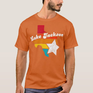 T-shirt Lake Jackson Texas Vintage Souvenir déshabillé 2