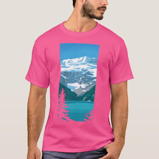 T-shirt Lake Louise Active (Devant)