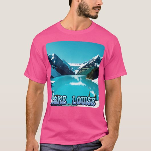 T-shirt Lake Louise - Canada (Devant)