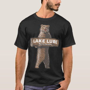 T-shirt Lake Lure Caroline du Nord NC vacances ours grogno
