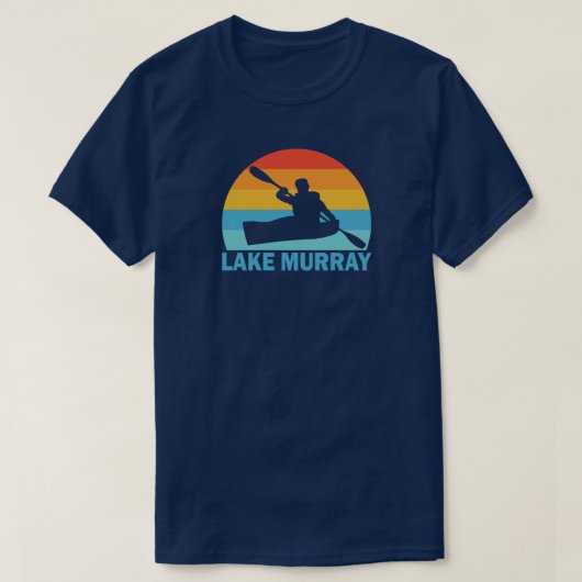 T-shirt Lake Murray South Carolina Kayak (Design devant)