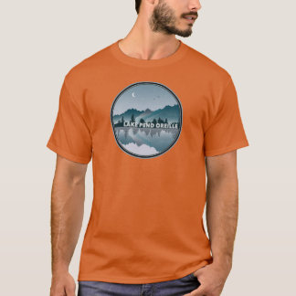 T-shirt Lake Pend Oreille Idaho Reflection
