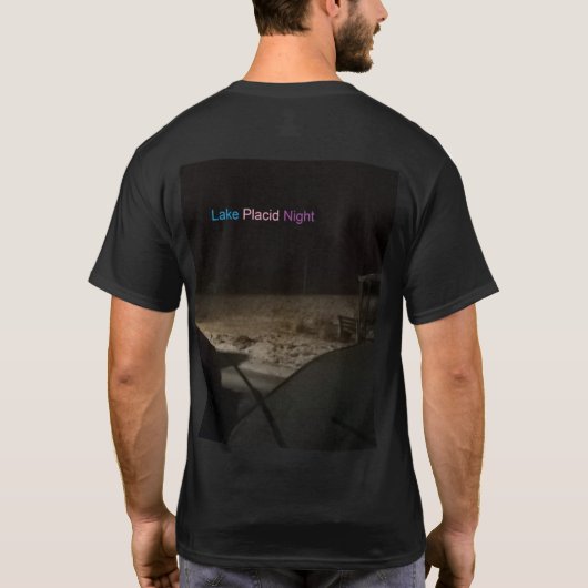 T-shirt Lake Placid Vibes la nuit (Dos)