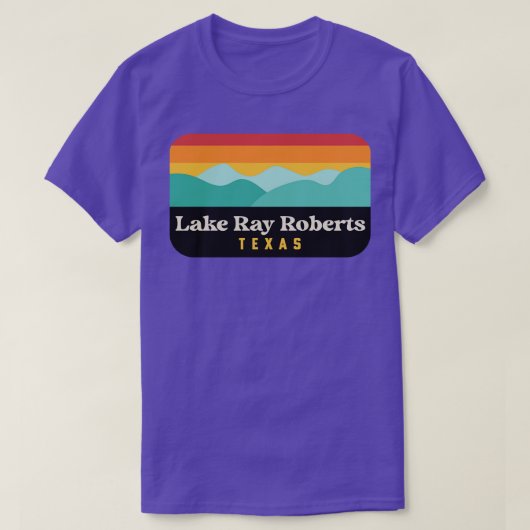 T-shirt Lake Ray Roberts Texas State Park Point pilote (Design devant)