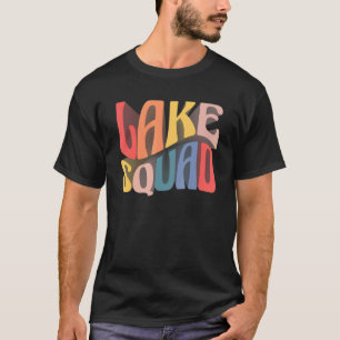 T-shirt Lake Squad Camping Life 2022 Vacances