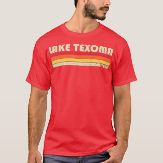T-shirt LAKE TEXOMA TEXAS Funny Pêche Camping Été Gif