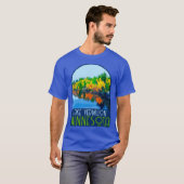 T-shirt Lake Vermilion Minnesota Decal (Devant entier)