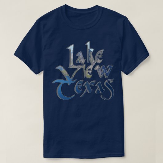 T-shirt Lake View Texas 1 (Design devant)