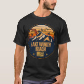 T-shirt Lake Worth Beach, Floride (Devant)