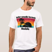 T-shirt Lake Worth Beach Floride (Devant)