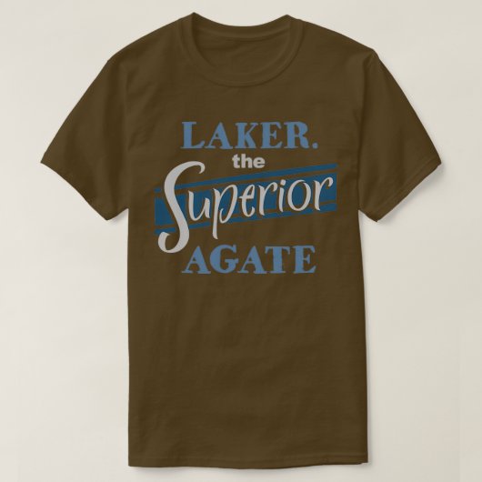 T-shirt Laker Le Collector Supérieur Agate Rock (Design devant)