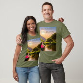 T-shirt Lakeside Bliss : Retraite d'été (Unisexe)