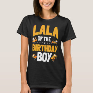 T-shirt Lala De L'Anniversaire Garçon Anniversaire Travail