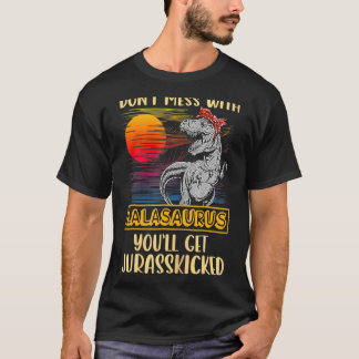 T-shirt Lala Rex Dinosaures Mommy Saurus