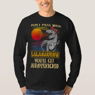 T-shirt Lala Rex Dinosaures Mommy Saurus