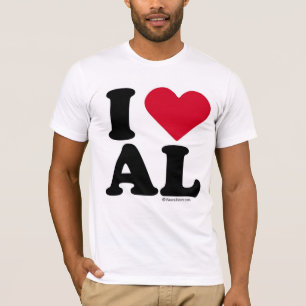 T-SHIRT L'ALABAMA - AL D'AMOUR D'I - AMOUR ALABAMA D'I