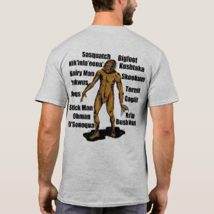 T-shirt L'Alaska Bigfoot en granit