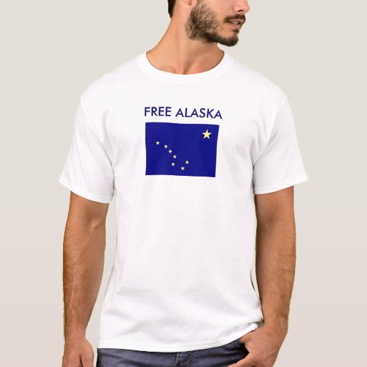 T-SHIRT L'ALASKA LIBRE (Devant)