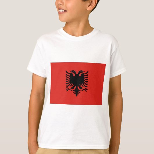 T-shirt L'Albanie (Devant)