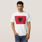 T-shirt L'Albanie (Devant entier)