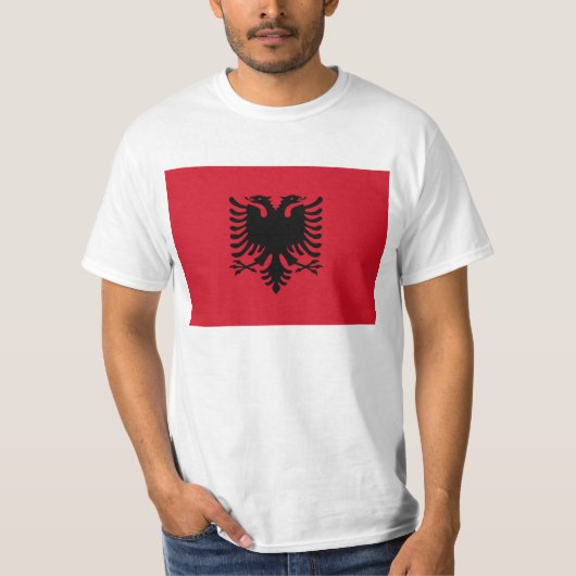 T-shirt L'Albanie (Devant)