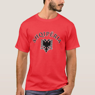 T-shirt L'Albanie avec l'aigle - shqiponja de dhe de