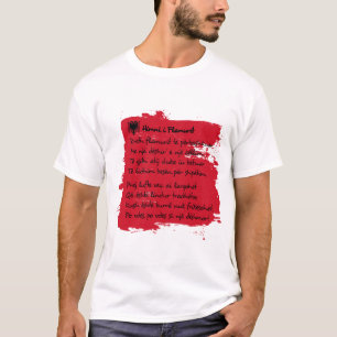 T-shirt L'Albanie - le Himni i Flamurit