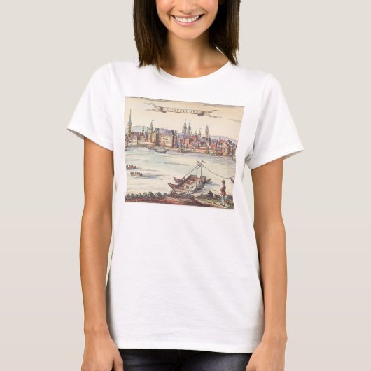 T-shirt L'Allemagne : Duesseldorf (Devant)