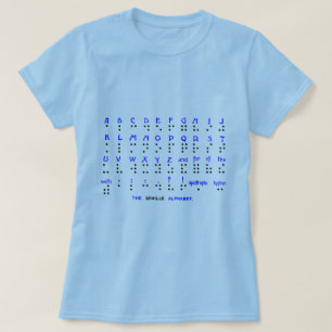 T-shirt L'alphabet braille