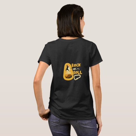 T-shirt L'alpinisme bugaboos Canada (Dos entier)
