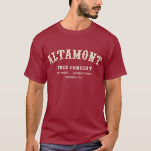 T-shirt l'altamont libèrent le concert