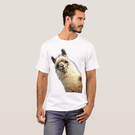 T-shirt lama (Devant entier)