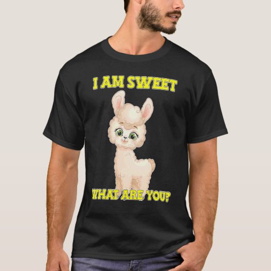 T-shirt Lama Alpaka 2 (Devant)