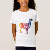 T-Shirt Lama. Aucun Probllama. Aucun Prob-lama. (Devant)