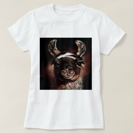 T-shirt Lama Cusco Pérou (Design devant)