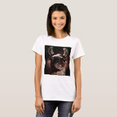 T-shirt Lama Cusco Pérou (Devant entier)