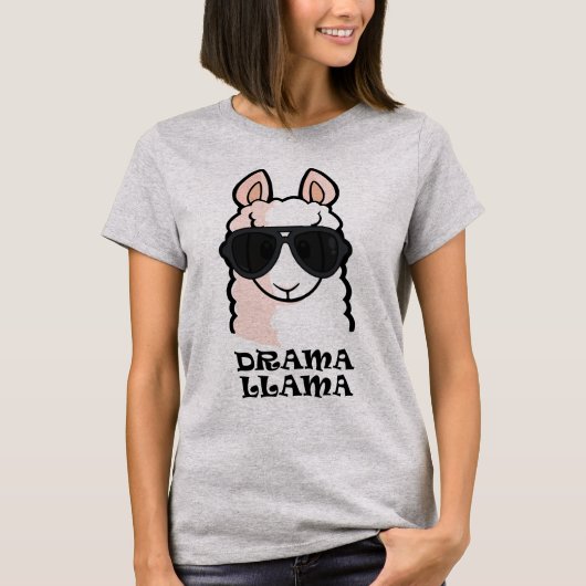 T-shirt Lama de drame (Devant)