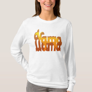 T-shirt Lama de drame
