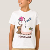 T-shirt Lama de pyjama (Devant)