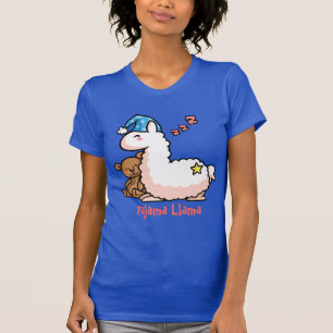 T-shirt Lama de pyjama