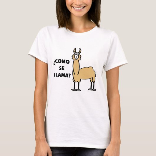 T-shirt Lama de Se de Como ? #2 (Devant)