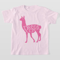T-Shirt Lama Drame Rose