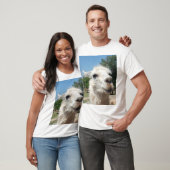 T-shirt Lama heureux (Unisexe)