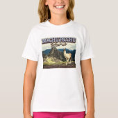 T-SHIRT LAMA - MACHU PICCHU PÉROU (Devant)