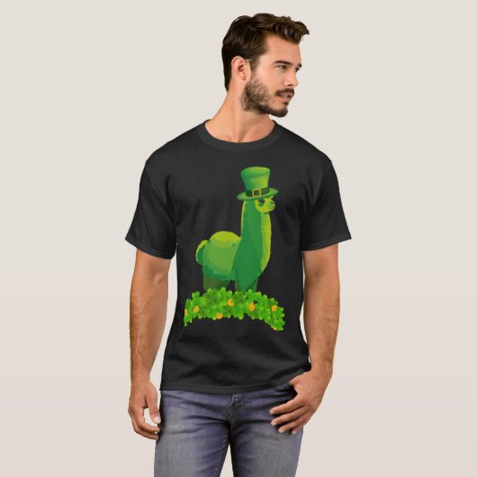 T-shirt Lama The Ultimate Guide to Celebrating St Patrick (Devant entier)